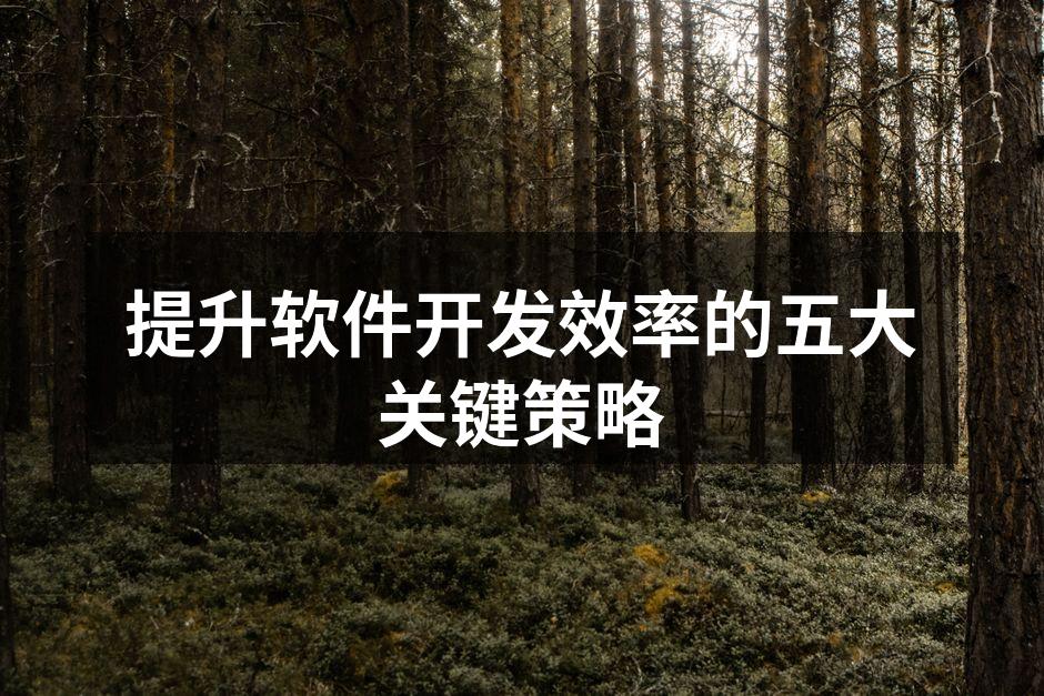 敏捷开发过程中的团队协作
